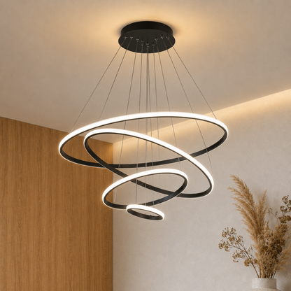 Moderner LED Ring Kronleuchter