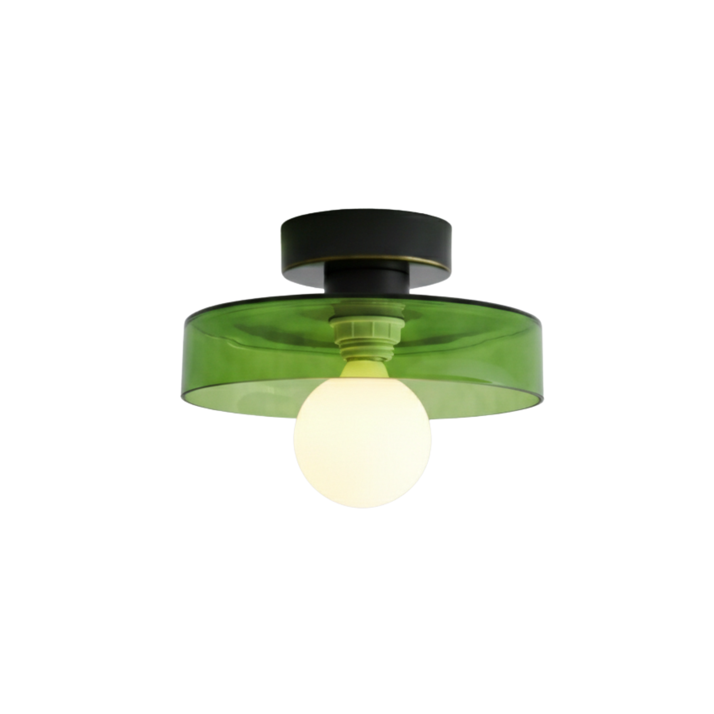 Französische Bauhaus LED Deckenleuchte