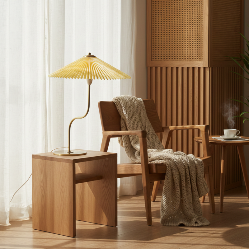 Moderne Schirmförmige Tischlampe