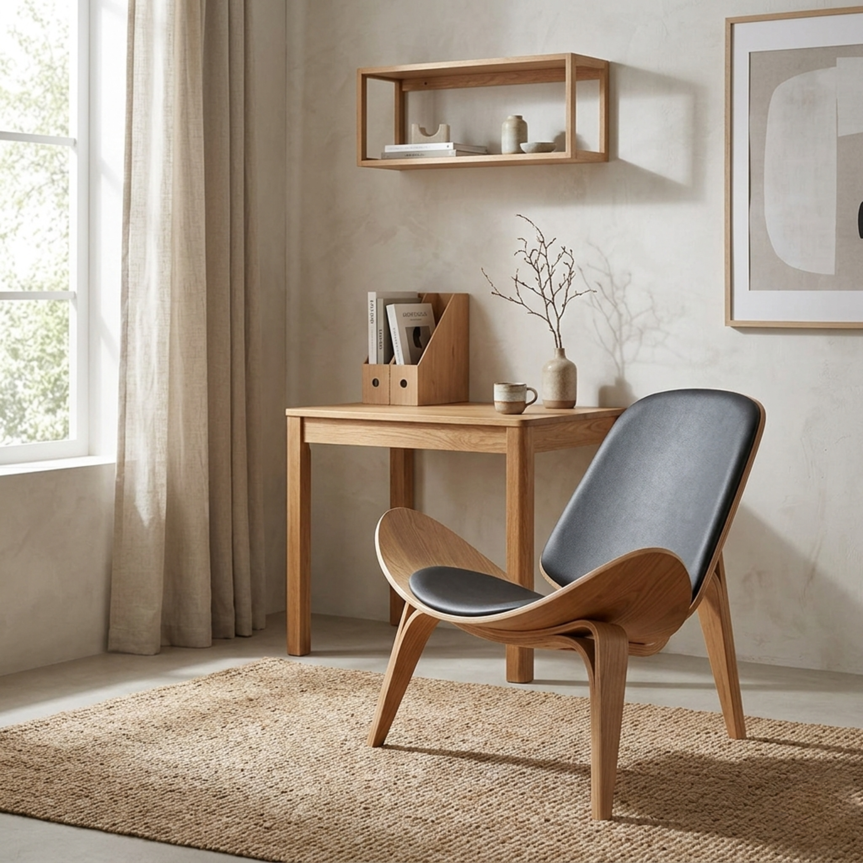 Moderner Holz Stuhl