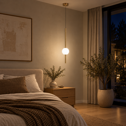 Moderne Minimalistische LED-Pendelleuchte