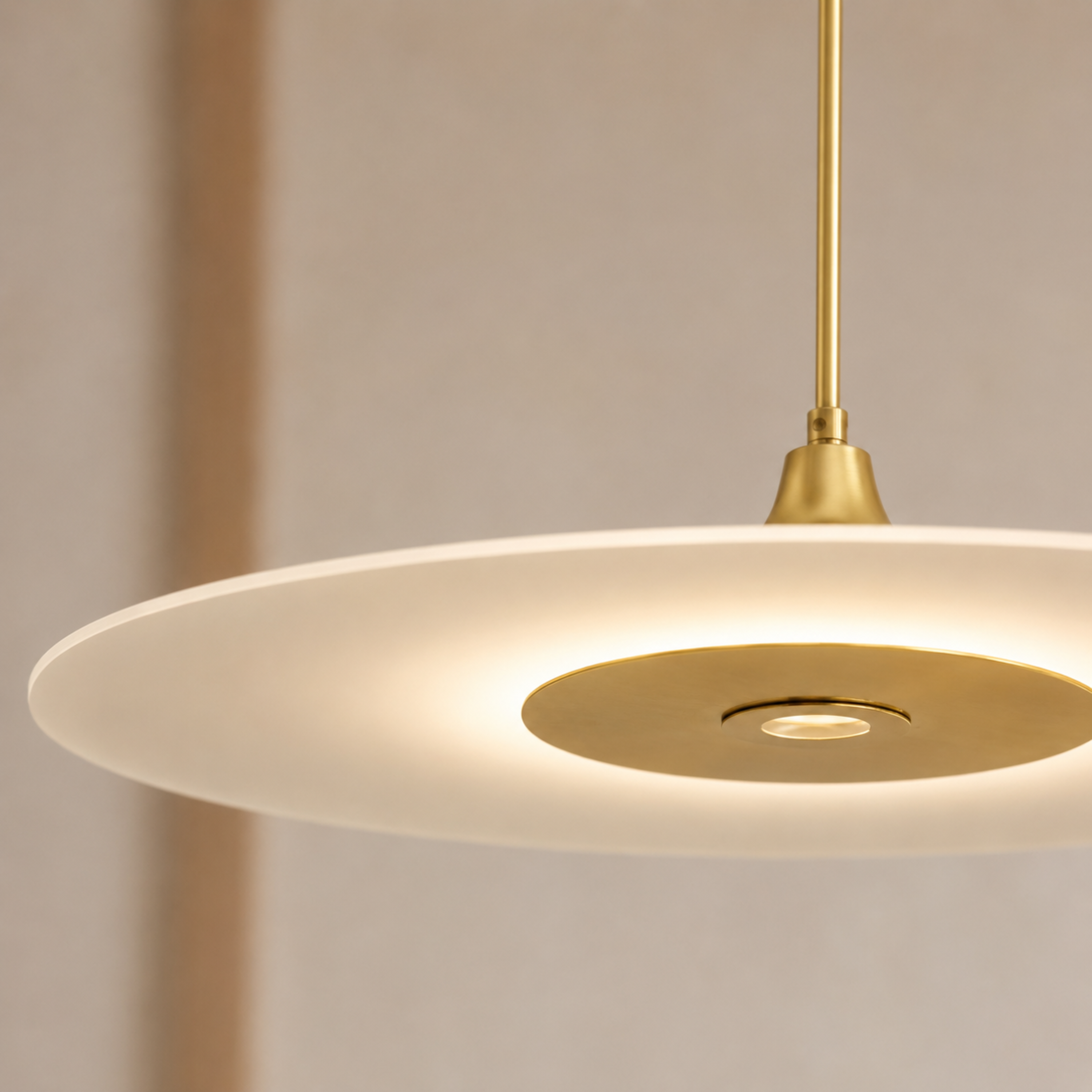 Moderne Schlichte LED Pendelleuchte