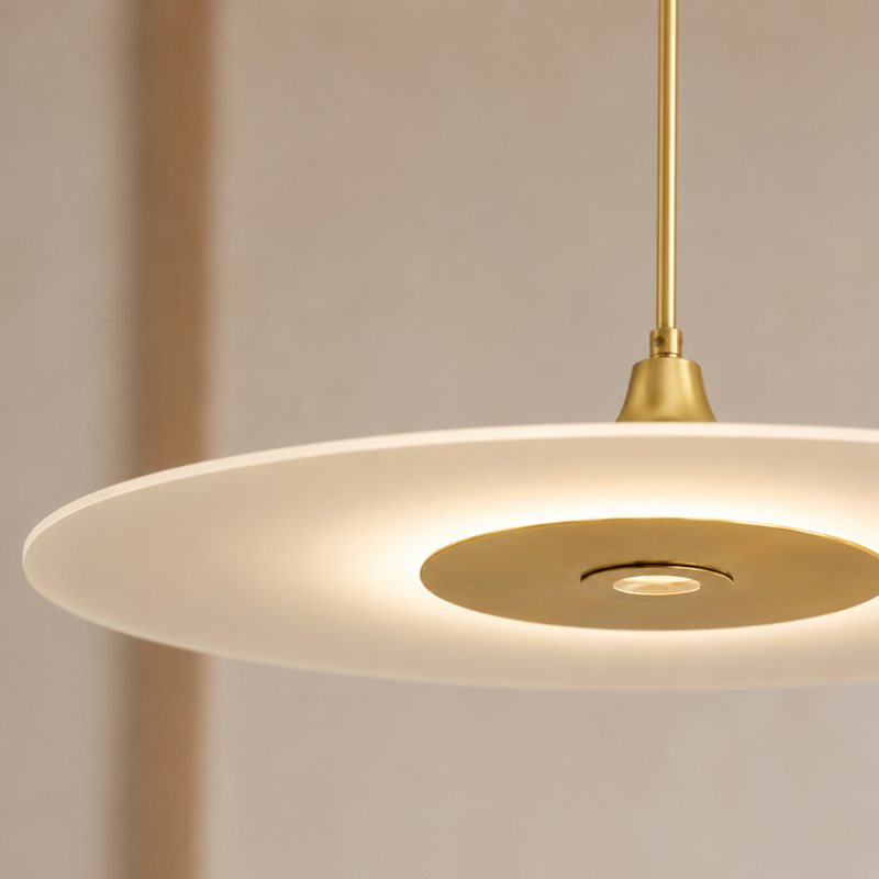Moderne Schlichte LED Pendelleuchte