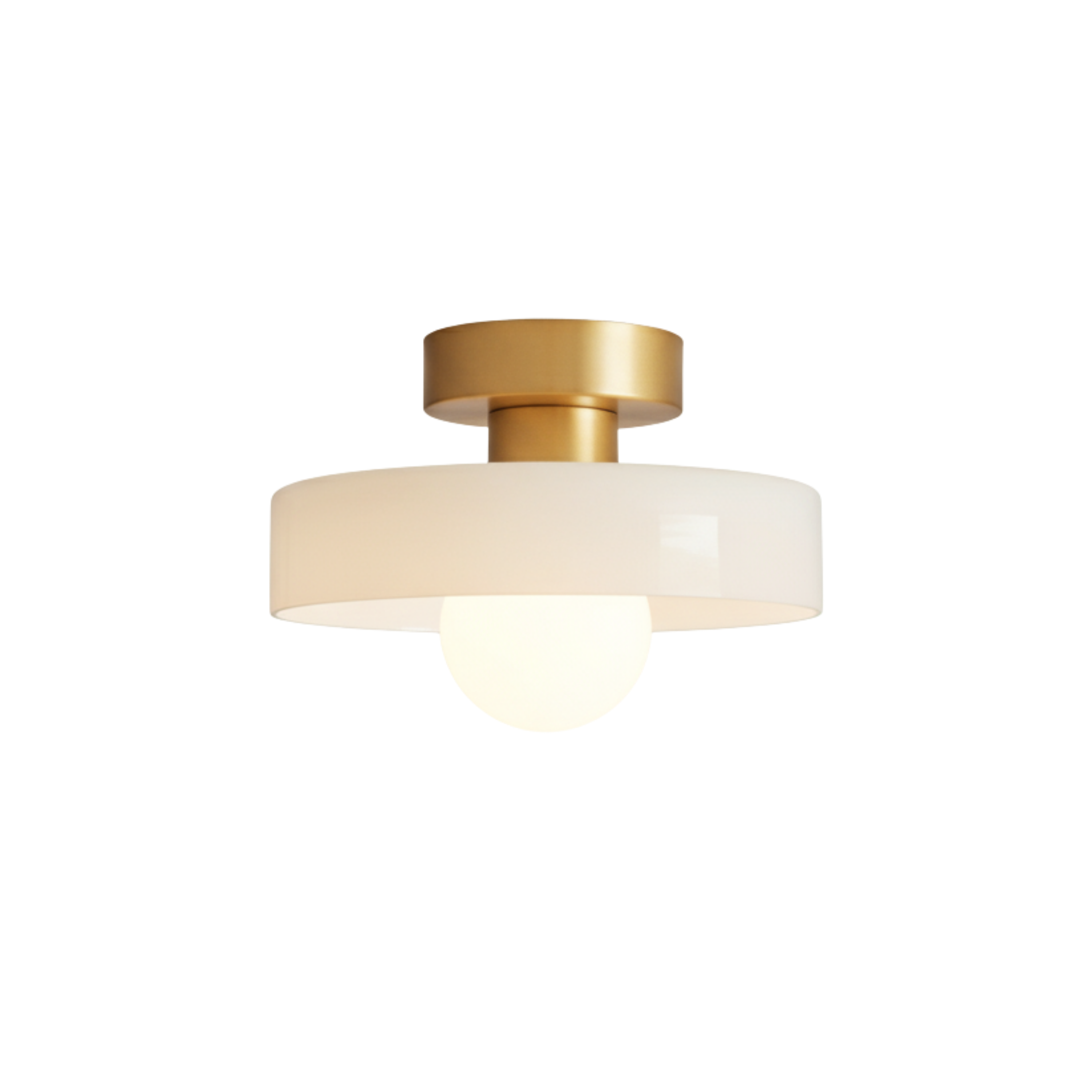 Französische Bauhaus LED Deckenleuchte