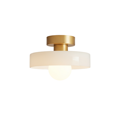 Französische Bauhaus LED Deckenleuchte