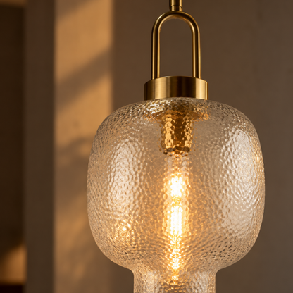 Nordische Minimalistische Glas LED Pendelleuchte