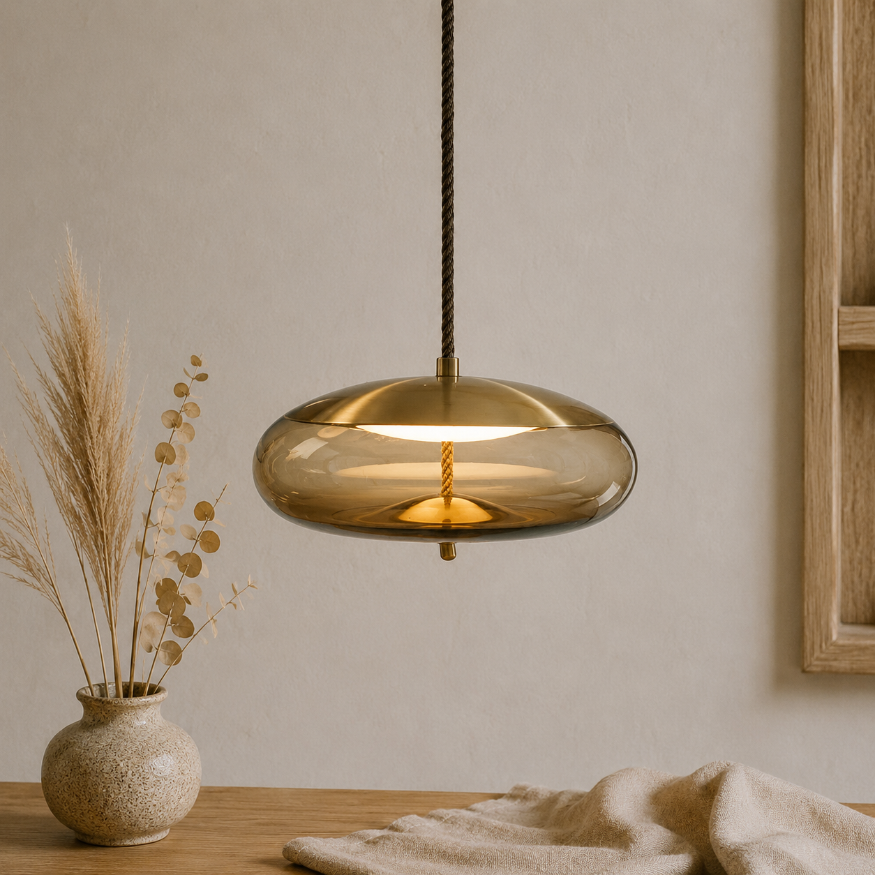 Kleine Knoten Hängelampe