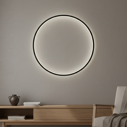 Runde Minimalistische Wandlampe
