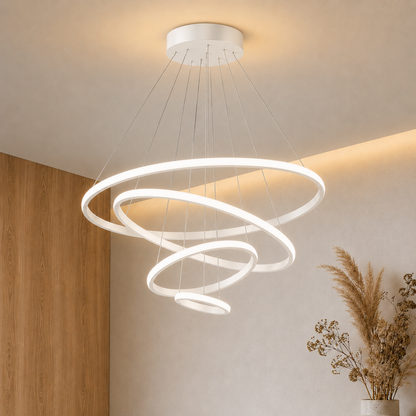 Moderner LED Ring Kronleuchter