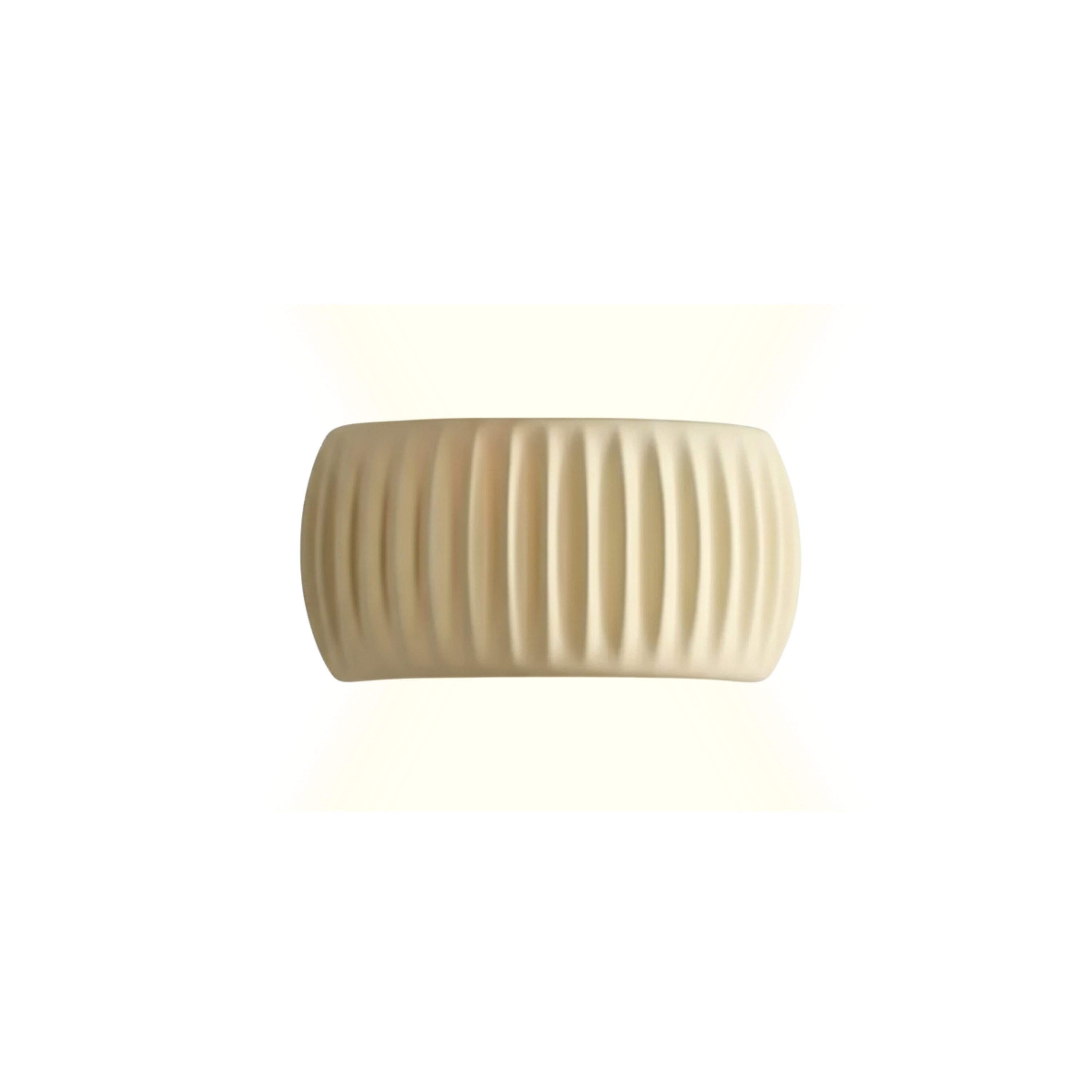 Moderne LED Wellen Wandlampe