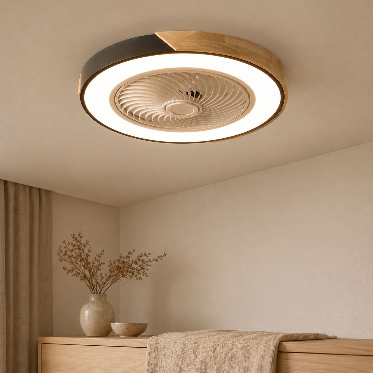 Leiser Deckenventilator Deckenleuchte