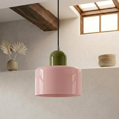 Pendelleuchte mit erweitertem Halo Design
