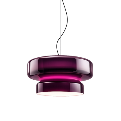 Moderne Ringförmige Glas Pendelleuchte LED Innenleuchte