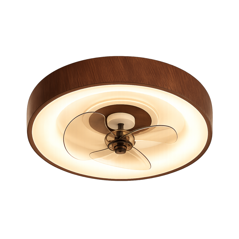 Moderne Minimalistische LED Ventilator Deckenleuchte