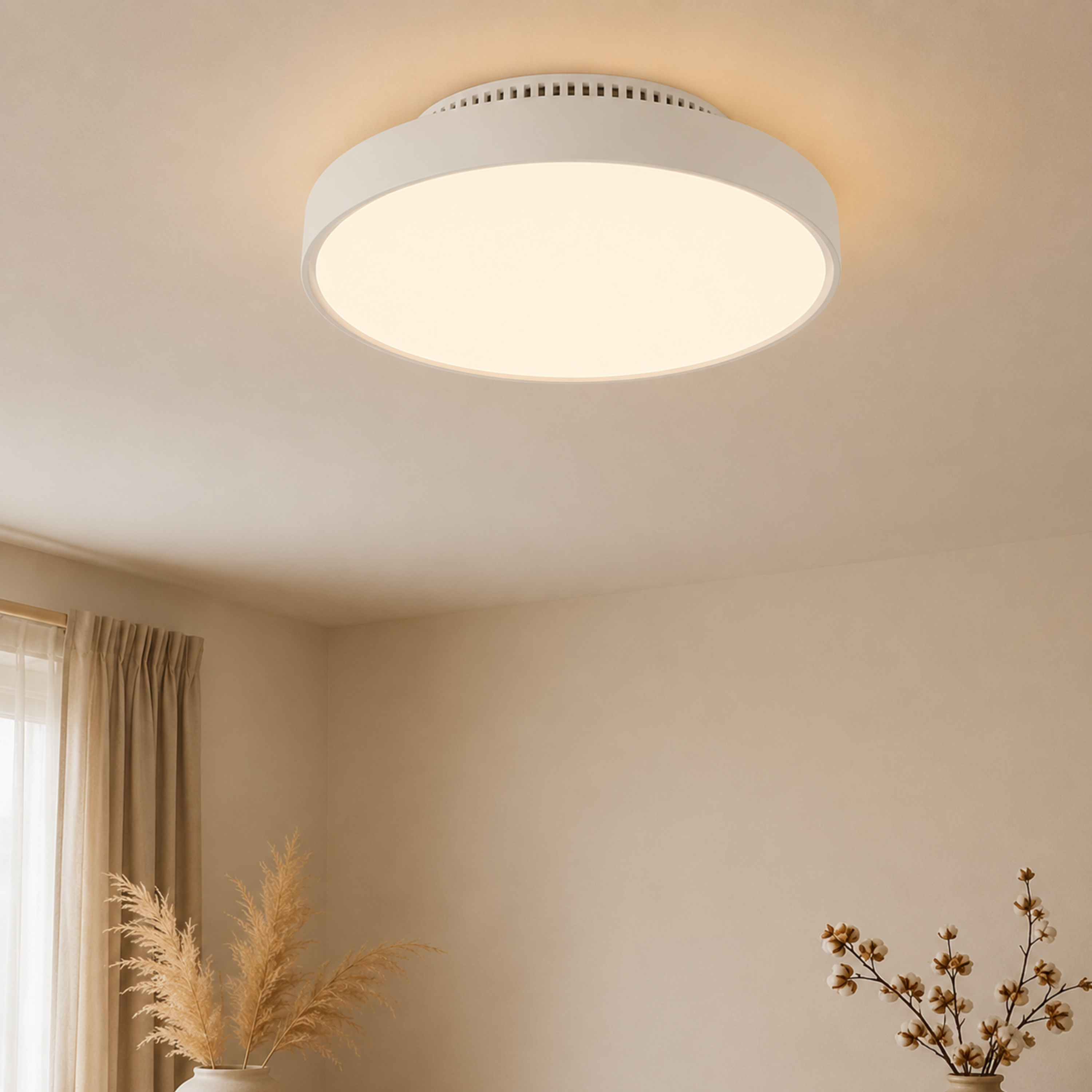 Unsichtbare Flügellose LED Ventilator Deckenleuchte