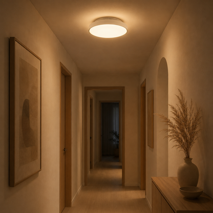 Unsichtbare Flügellose LED Ventilator Deckenleuchte