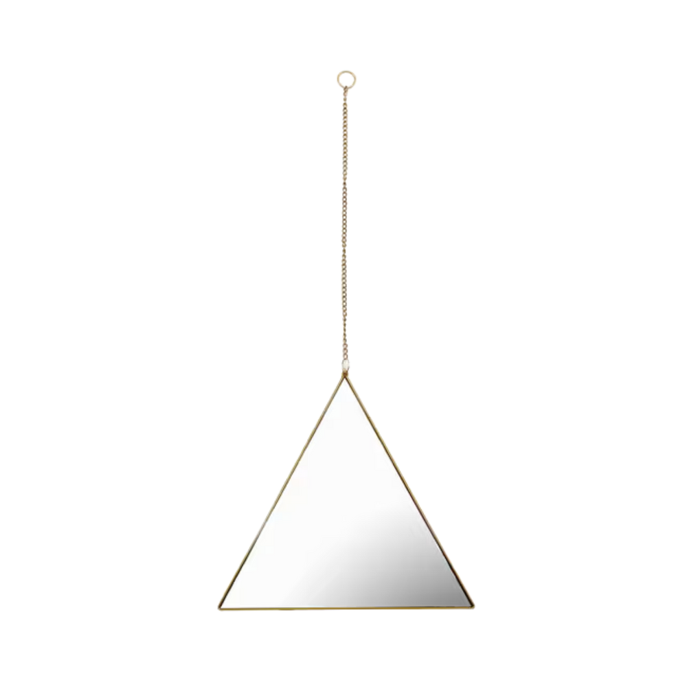 Moderne Gold Dreieck Spiegel