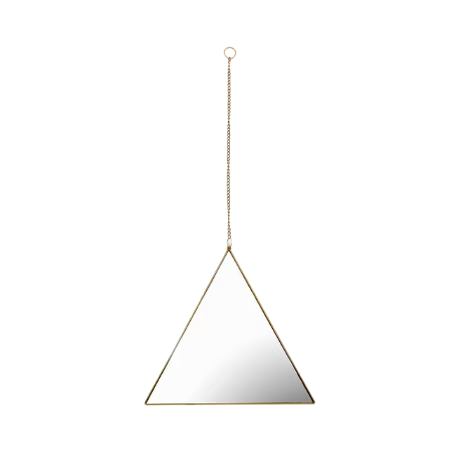 Moderne Gold Dreieck Spiegel