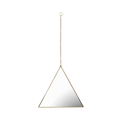 Moderne Gold Dreieck Spiegel