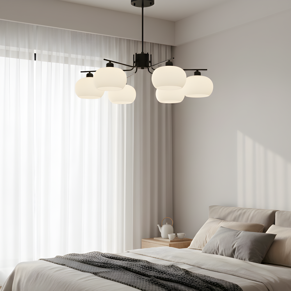 Moderne Pendelleuchte für Schlafzimmer