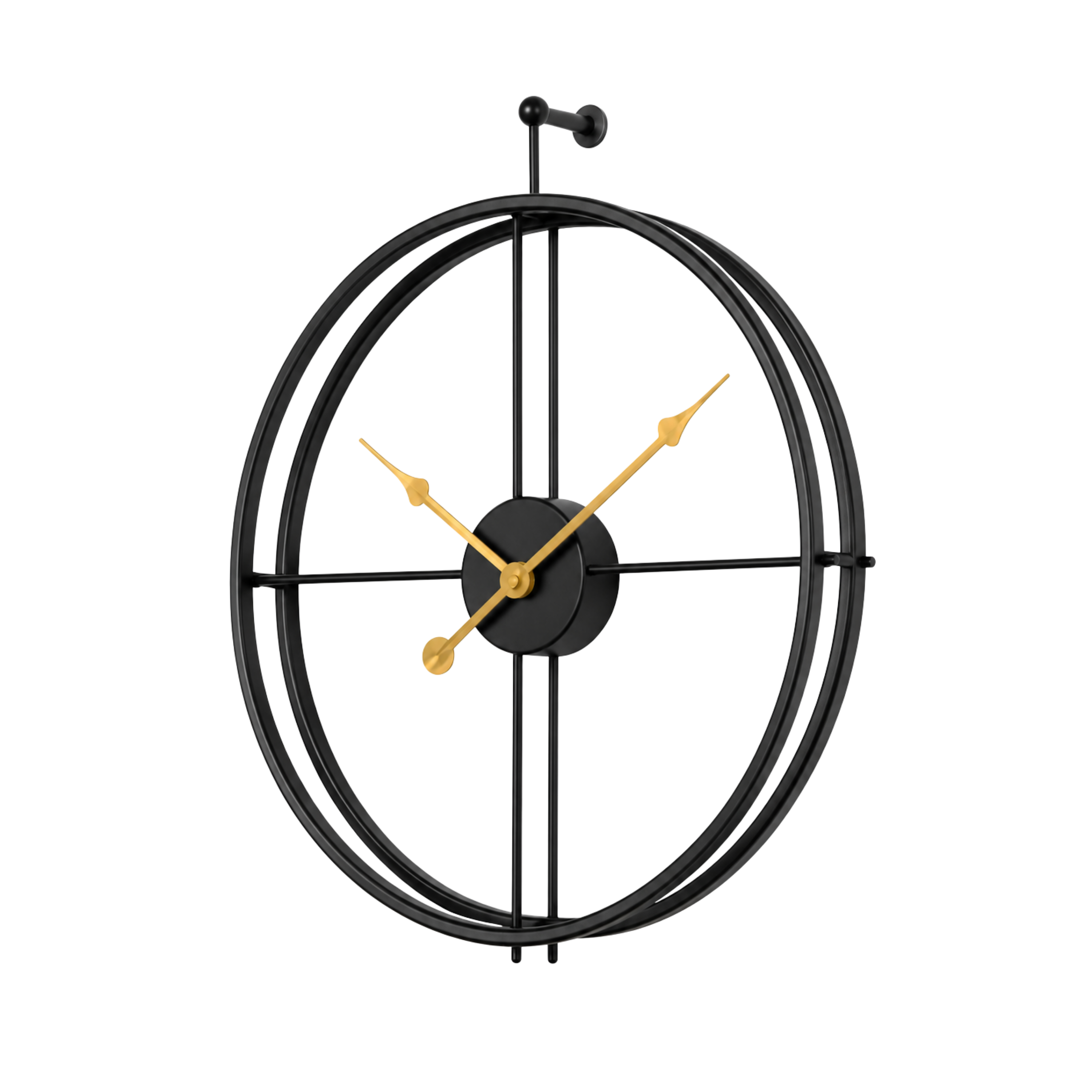 Leise Minimalistische Wanduhr