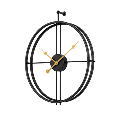 Leise Minimalistische Wanduhr