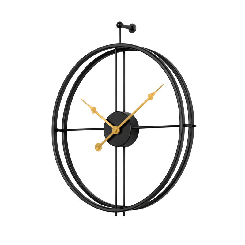 Leise Minimalistische Wanduhr