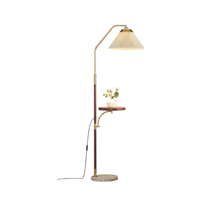 Minimalistische Stoff LED Stehlampe