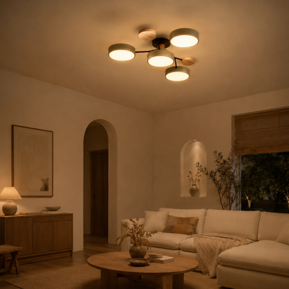Moderne Halo LED Deckenleuchte