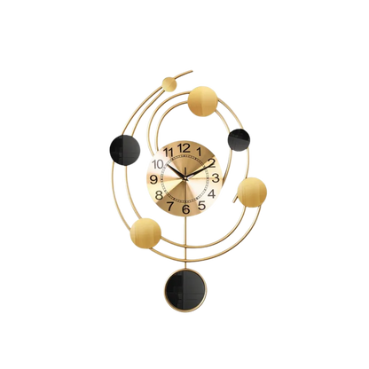 Runde Titan Dekorative Wanduhr