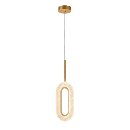 Moderne Kristall LED Innen Pendelleuchte