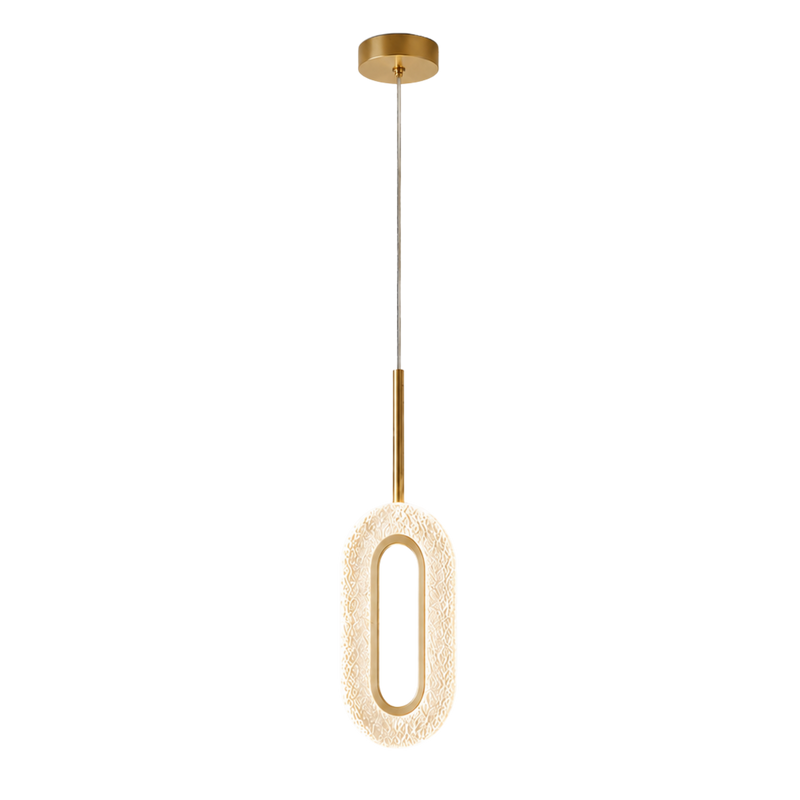 Moderne Kristall LED Innen Pendelleuchte
