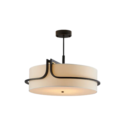Moderne Minimalistische Stoff Pendelleuchte