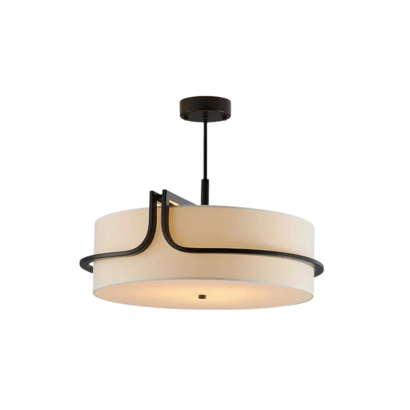Moderne Minimalistische Stoff Pendelleuchte