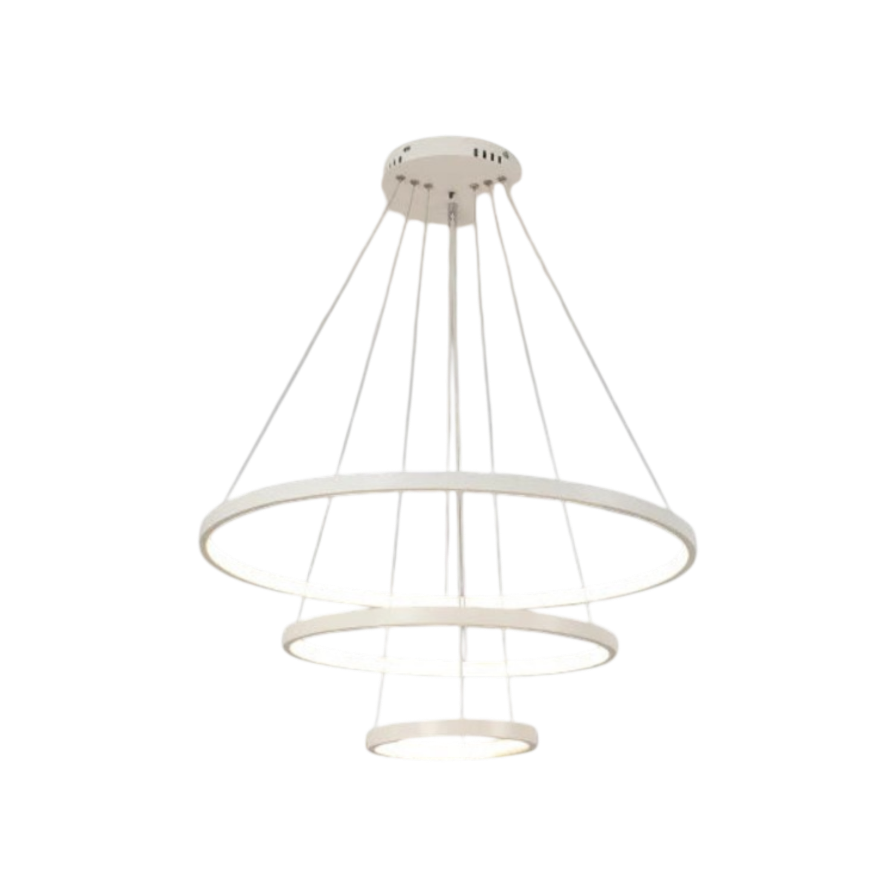 Moderner LED Ring Kronleuchter