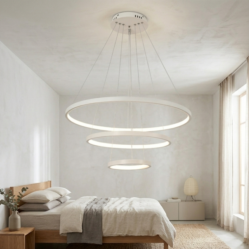 Moderner LED Ring Kronleuchter