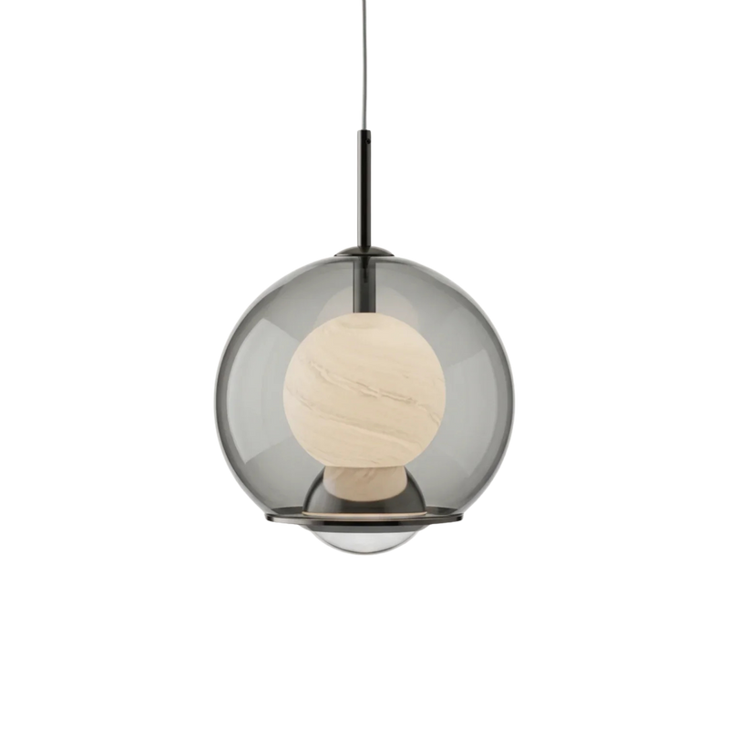 Dimmbare Glas Pendelleuchte