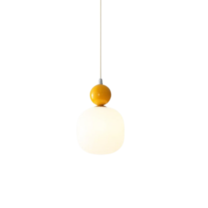 Skandinavische Glas Pendelleuchte
