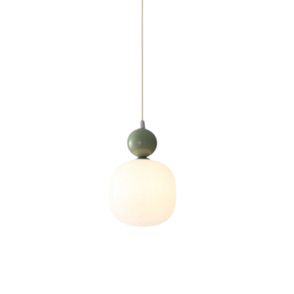 Skandinavische Glas Pendelleuchte