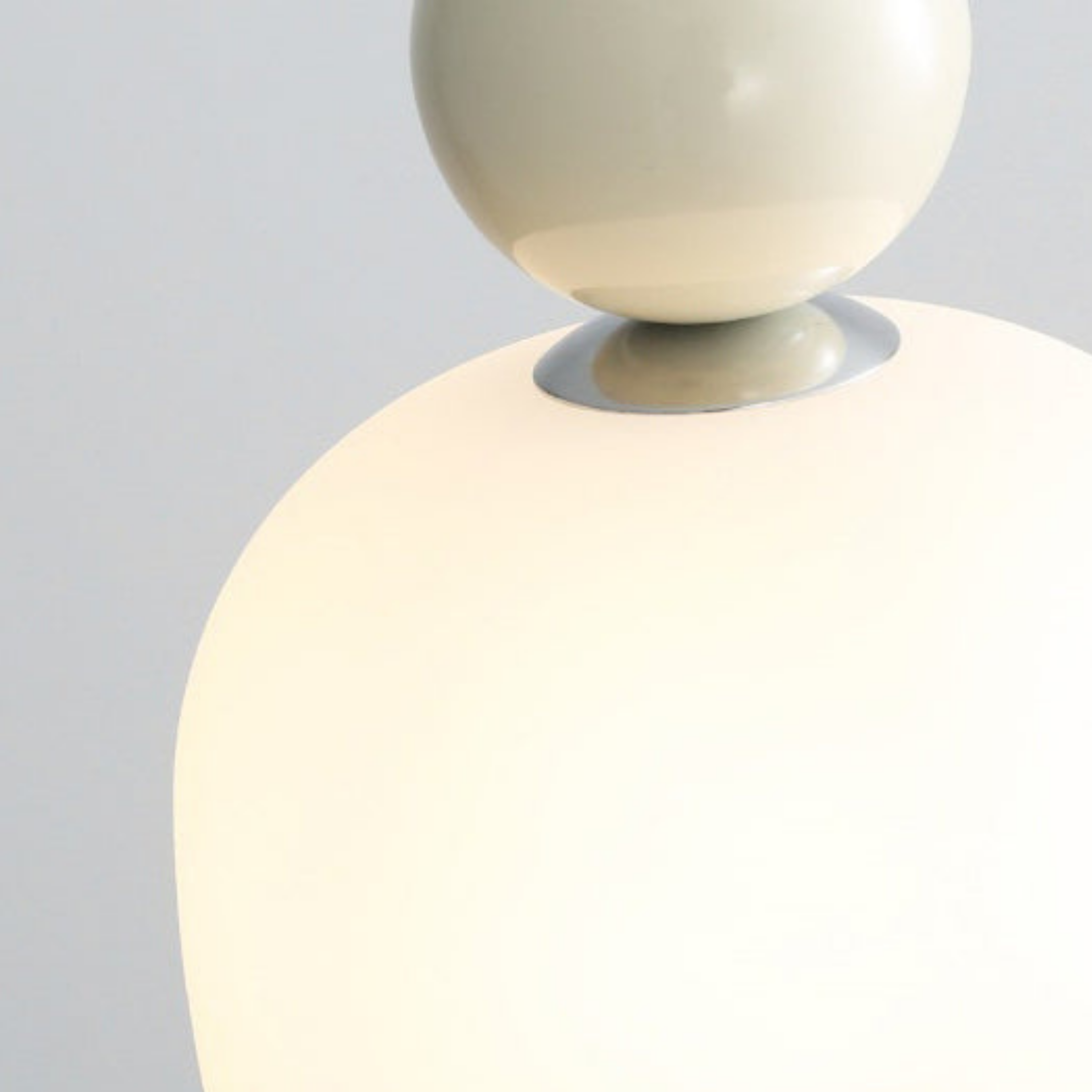 Skandinavische Glas Pendelleuchte