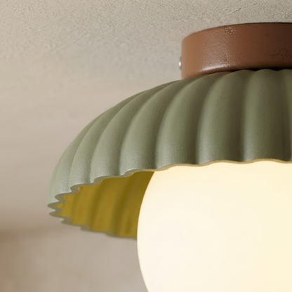 Moderne LED Deckenleuchte zum Aufbauen