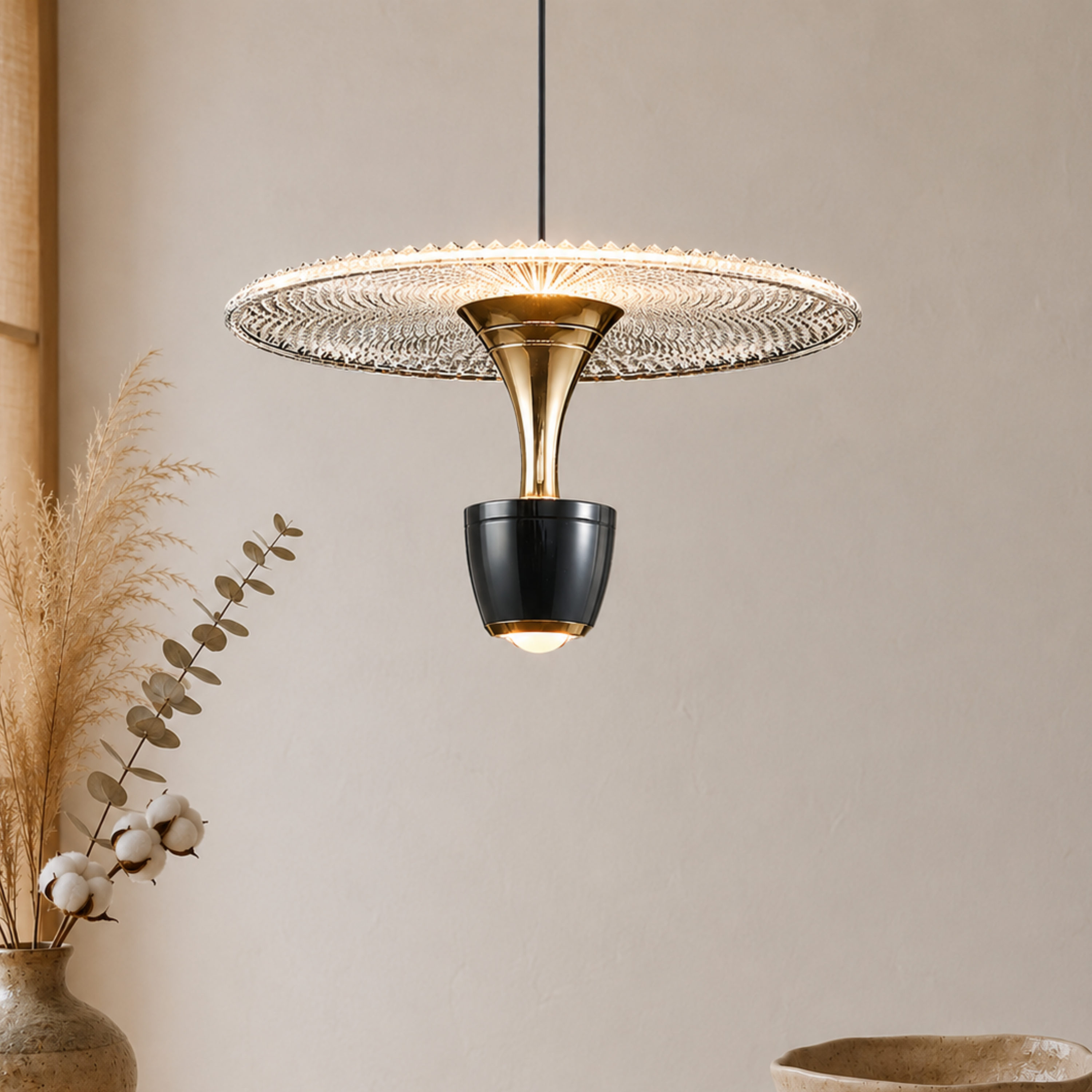 Esstisch Acryl LED Pendelleuchte