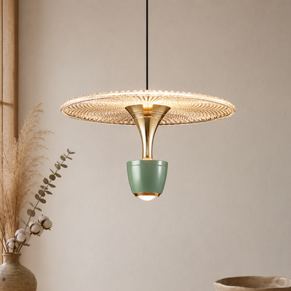 Esstisch Acryl LED Pendelleuchte