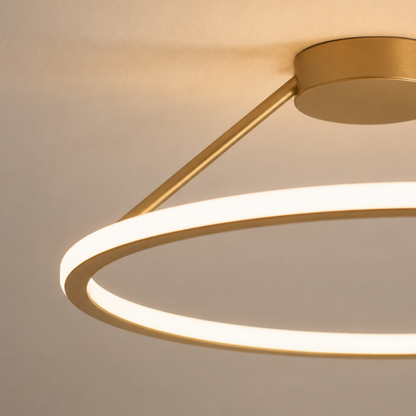 Elegante Halo LED Deckenleuchte