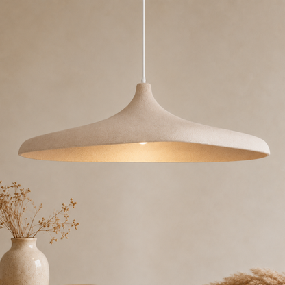 Japanische Wabi-Sabi Papier LED Pendelleuchte
