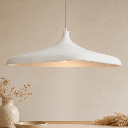Japanische Wabi-Sabi Papier LED Pendelleuchte