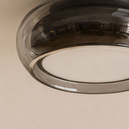June Retro Glas Deckenleuchte
