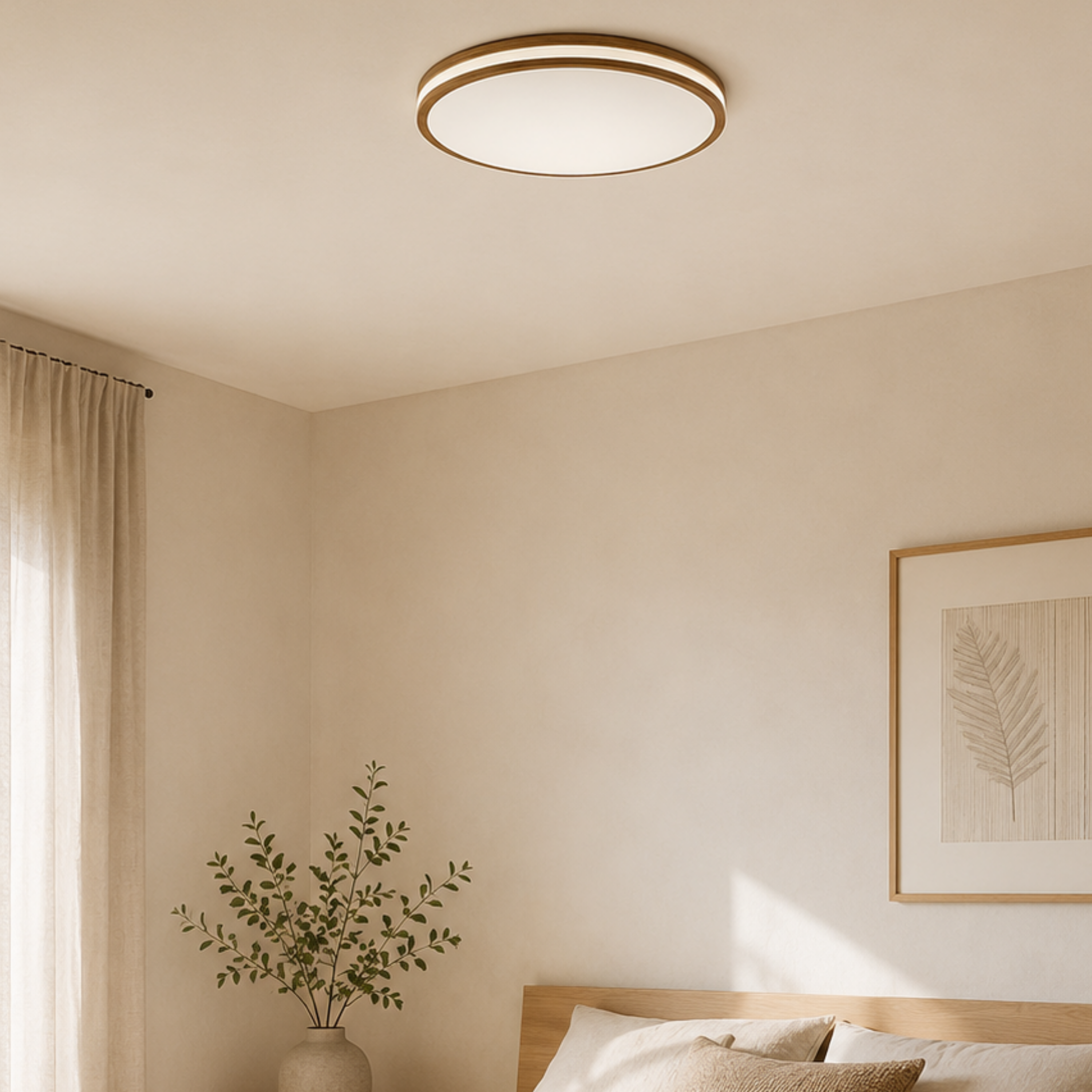 Minimalistische LED Deckenleuchte