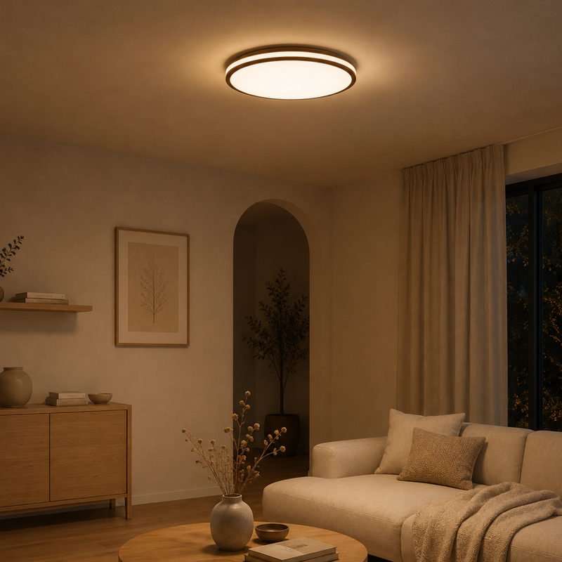 Minimalistische LED Deckenleuchte