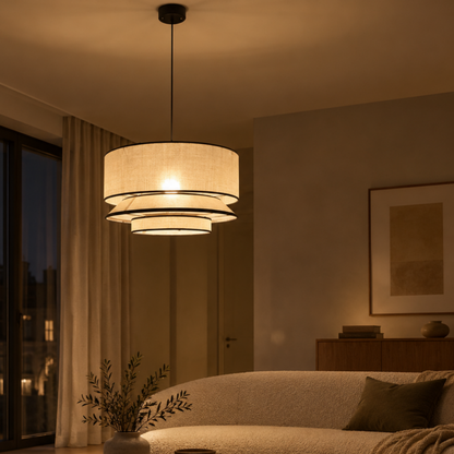 Nordische Wabi-Sabi LED Pendelleuchte